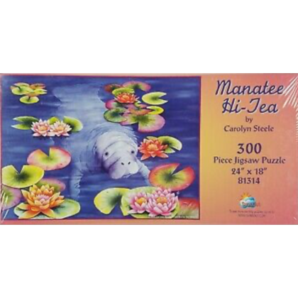 Manatee Hi-Tea Puzzle By Sunsout - 300 Pieces *Last One*