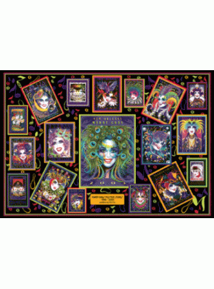 Mardi Gras Flashback Puzzle By Sunsout - 2000 Pieces *Last One*