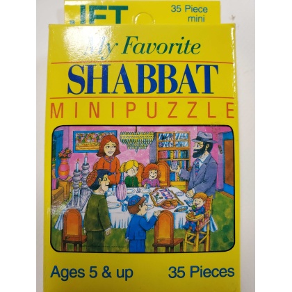 My Favorite Shabbat Minipuzzle