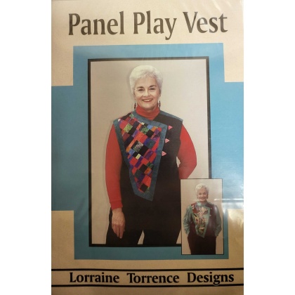 Panel Play Vest sewing pattern by Lorraine Torrence 1905