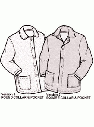 Polar Lodge jacket pattern by Green Pepper