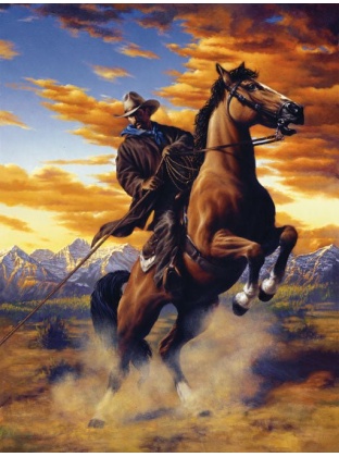 Rough Rider jigsaw puzzle by Sunsout - 500 piece *LAST ONE*