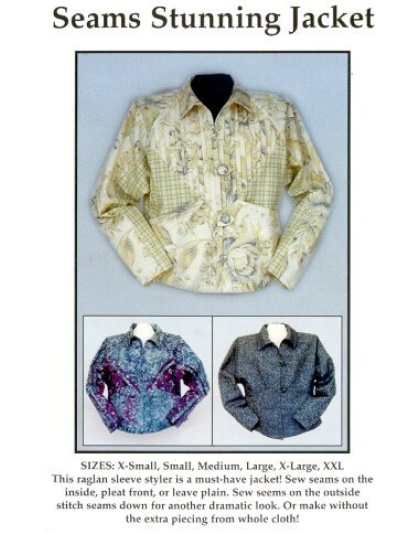 Seams stunning Jacket sewing pattern Size XS-XXL