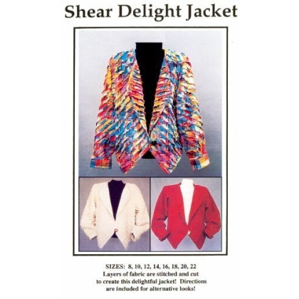 Shear Delight Jacket sewing pattern Size 8-22 101