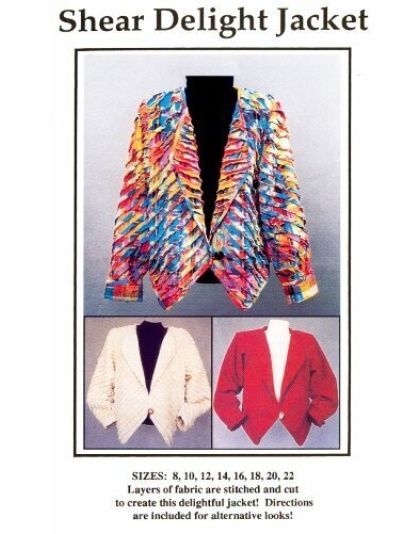 Shear Delight Jacket sewing pattern Size 8-22 101