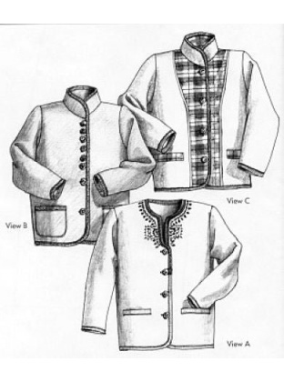 THE ALPINE JACKET sewing pattern #1000