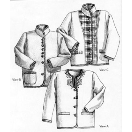 THE ALPINE JACKET sewing pattern #1000