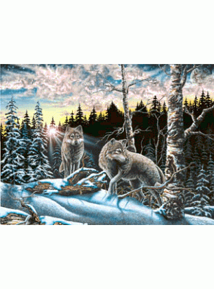 15 Wolves Jigsaw Puzzle By Sunsout - 1000 Pieces *Last One*