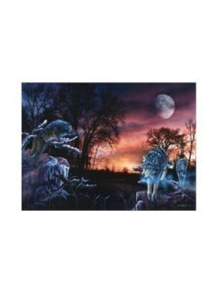 3 moonlight trackers Jigsaw Puzzle By Sunsout - 1500 Pieces *Last One*