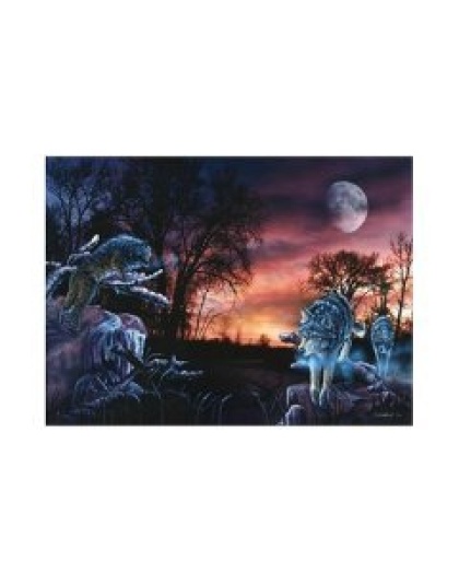 3 moonlight trackers Jigsaw Puzzle By Sunsout - 1500 Pieces *Last One*