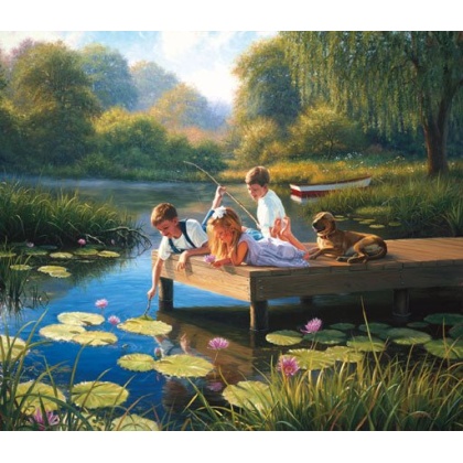 A Time to Play Puzzle By Sunsout - 550 Pieces *Last One*