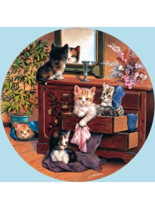 Bureau Cats jigsaw puzzle by Sunsout - 1000 piece *Last one*