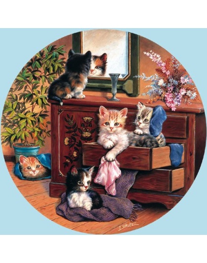 Bureau Cats jigsaw puzzle by Sunsout - 1000 piece *Last one*