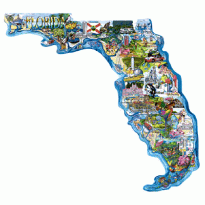 Destination Florida Florida Jigsaw Puzzle By Sunsout - 1000 Pieces *Last One*