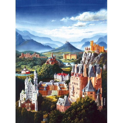 German Castles Puzzle By Sunsout - 1000 Pieces *Last One*