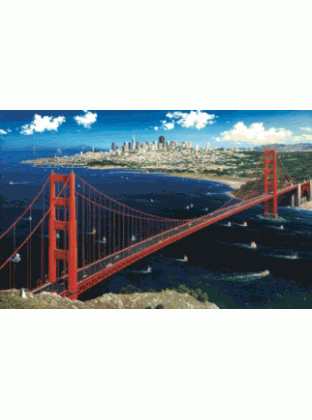 Golden Gate View Jigsaw Puzzle By Sunsout - 1000 Pieces *Last One*