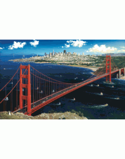 Golden Gate View Jigsaw Puzzle By Sunsout - 1000 Pieces *Last One*
