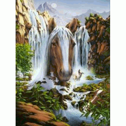 Horse Surround Jigsaw Puzzle By Sunsout - 500 Pieces *Last One*