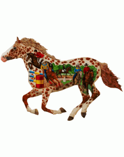 Horsemanship Jigsaw Puzzle By Sunsout - 800 Pieces *Last One*