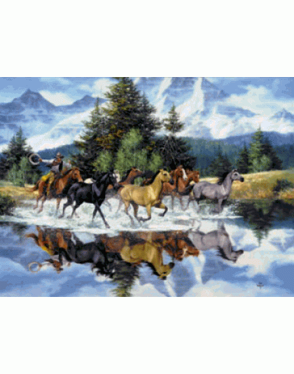 Last of the Wild Ones Jigsaw By Sunsout - 1000 Pieces *Last One*