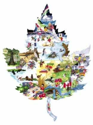 O Canada Jigsaw Puzzle By Sunsout - 1000 Pieces *Last One*