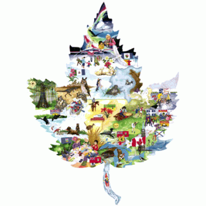 O Canada Jigsaw Puzzle By Sunsout - 1000 Pieces *Last One*