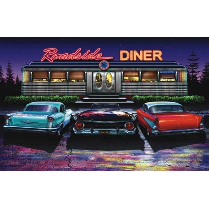 Roadside Diner Puzzle By Sunsout - 1000 Pieces *Last One*