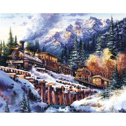Rocky Mountain Life Line Puzzle By Sunsout - 550 Pieces *Last One*