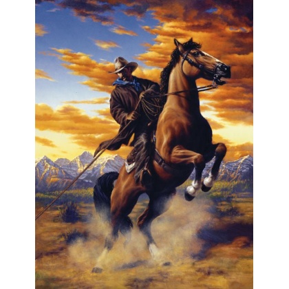 Rough Rider jigsaw puzzle by Sunsout - 500 piece *LAST ONE*