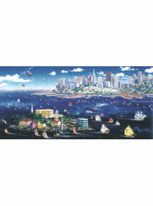 San Francisco Harborview Jigsaw Puzzle By Sunsout - 1000 Pieces *Last One*