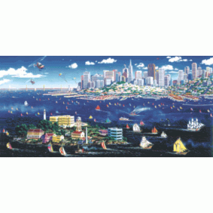San Francisco Harborview Jigsaw Puzzle By Sunsout - 1000 Pieces *Last One*