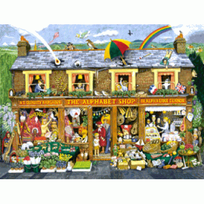 The Alphabet Shop Jigsaw Puzzle By Sunsout - 48 Pieces *Last One*