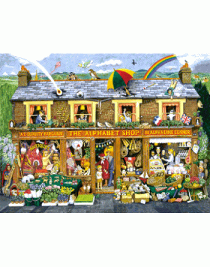 The Alphabet Shop Jigsaw Puzzle By Sunsout - 48 Pieces *Last One*