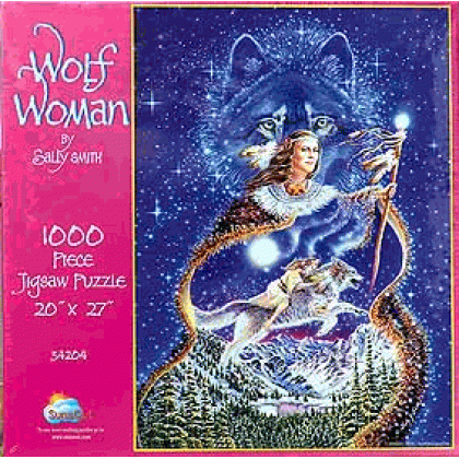 Wolf Woman Jigsaw Puzzle By Sunsout - 1000 Pieces *Last One*