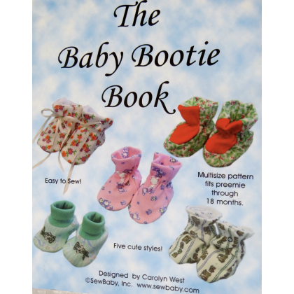 BABY BOOTIE BOOK sewing pattern by SewBaby