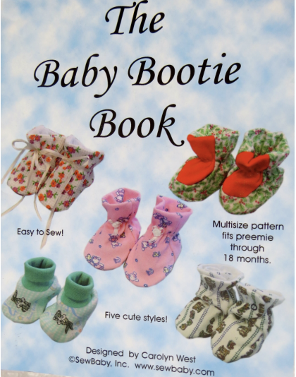 BABY BOOTIE BOOK sewing pattern by SewBaby