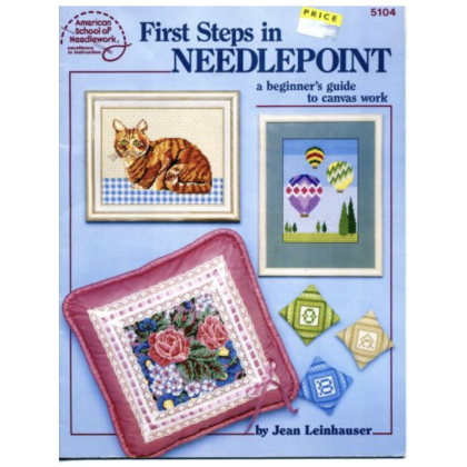 First steps in needlepoint, beginner's guide 5104